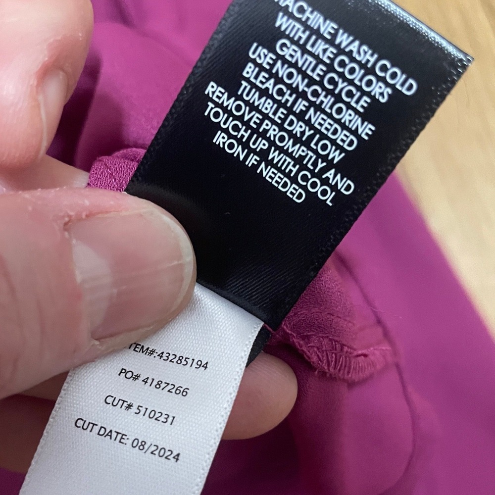 Torrid 4X Harper Georgette Pullover Long Sleeve Tunic Boysenberry Purple NWT - Picture 7 of 8
